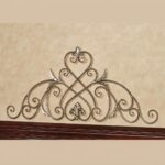 Morgan Wall Topper | Platinum Metal Traditional Design