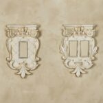 Corinthian Provincial Ivory Dimmer/Rocker Switchplates