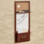 Orvis Wall Organizer | Natural Cherry Dry Erase & Cork