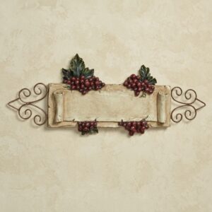 La Vita e Bella Wall Plaque | Italian Vintage Accent
